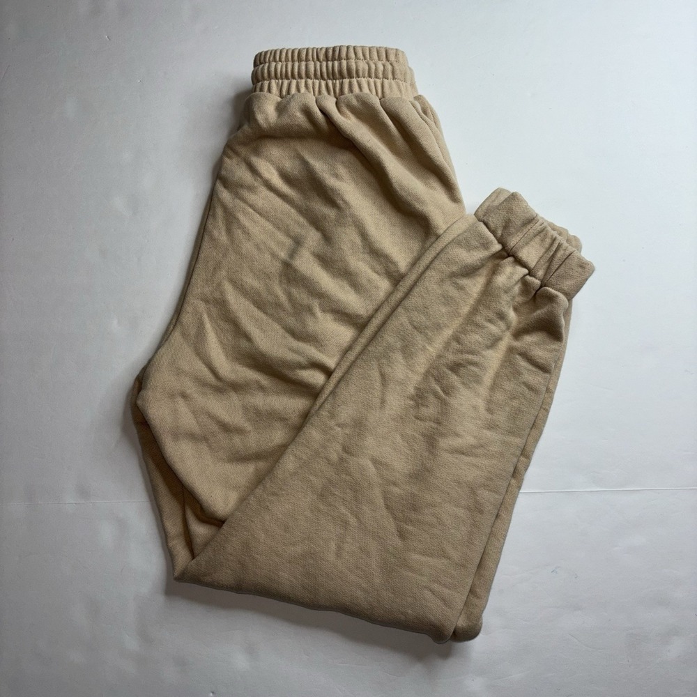 Princess Polly Caspa Dream Fleece Joggers Women's Size 2 Peach Inseam 25"